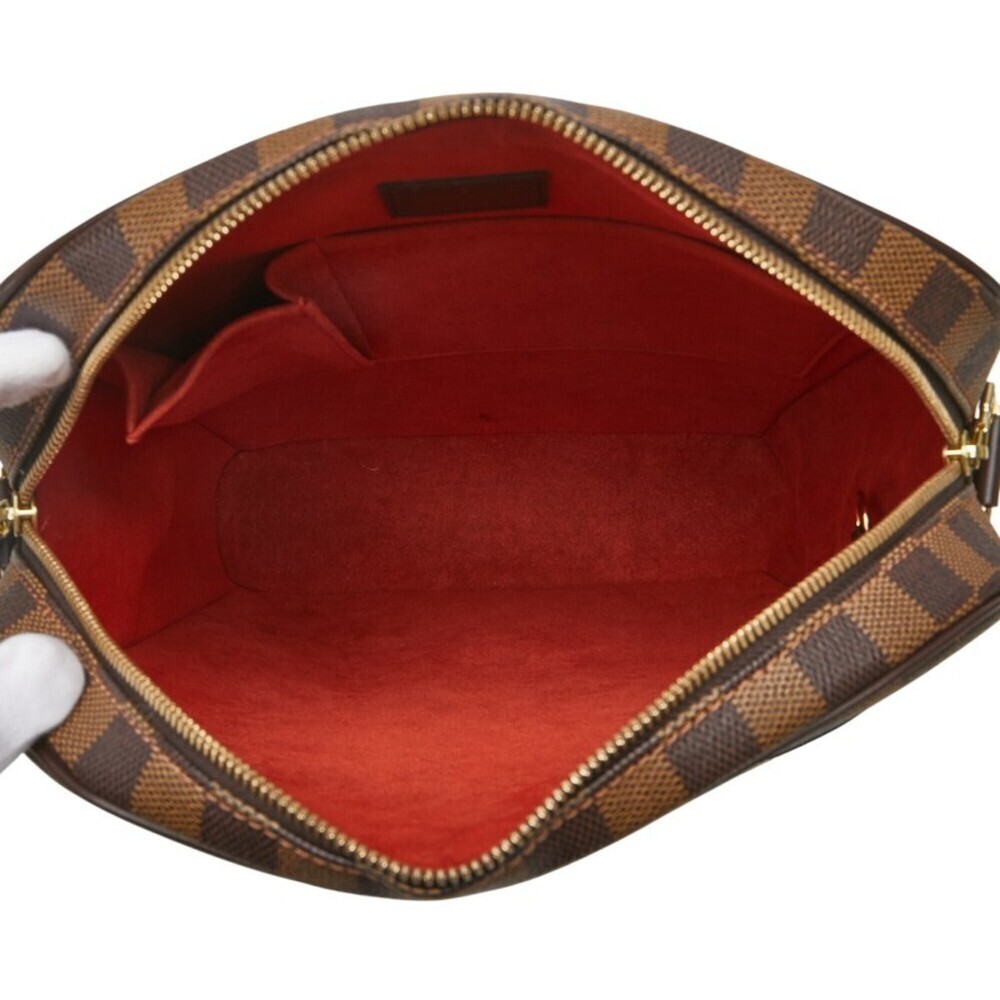 LOUIS VUITTON Brown Damier Leather Shoulder Bag - Picture 9 of 12